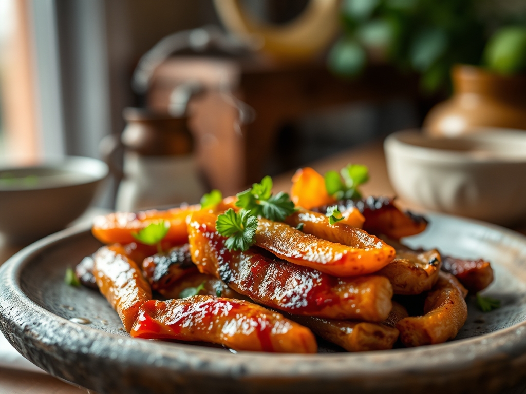 Fajitas de ternera fría
