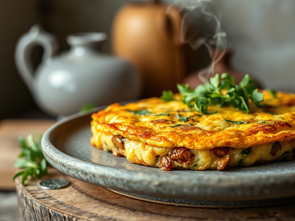 Frittata de embutidos