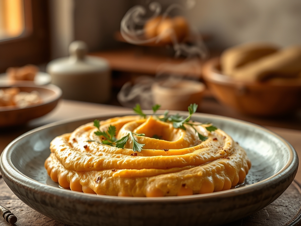 Hummus de garbanzo clásico