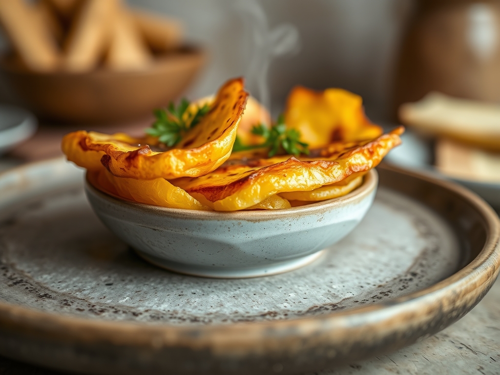Tortilla de patatas chips