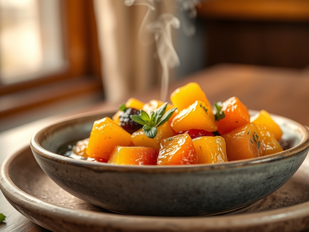 Compota de frutas mixtas