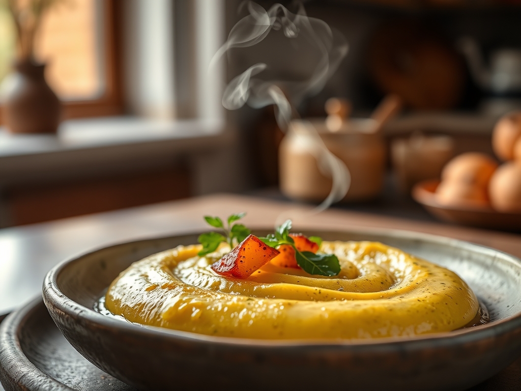 Puré de verduras de la nevera